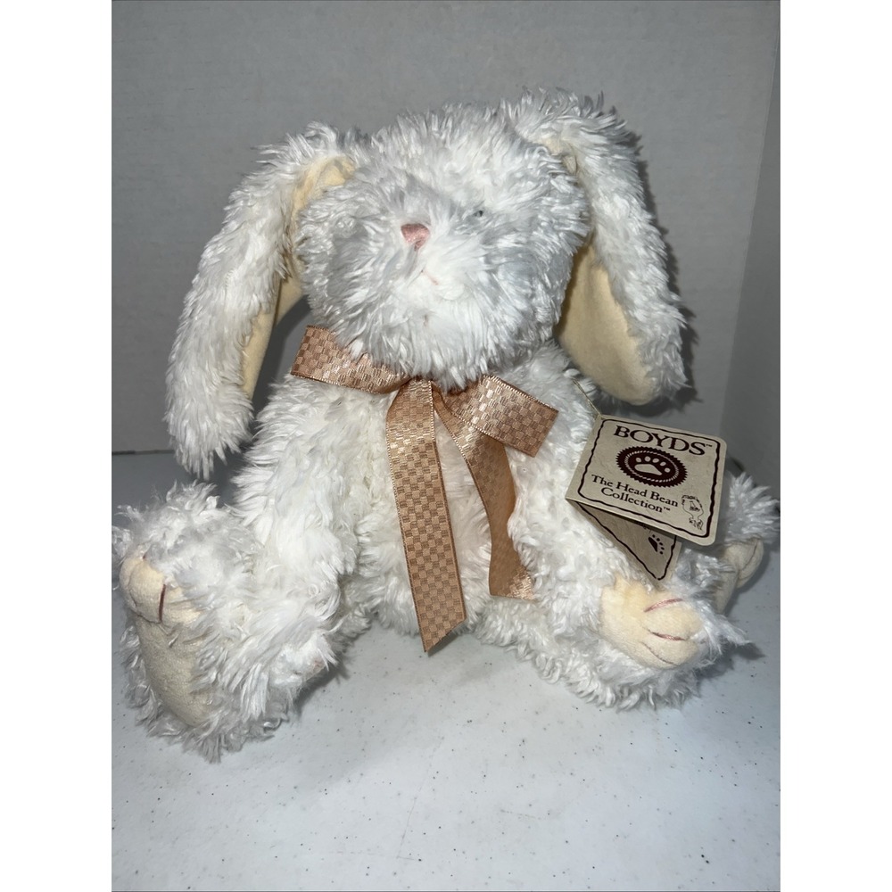 Boyds Bear Heloise Haresworth White Plush Bunny Rabbit Heirloom Series‎ 12in
